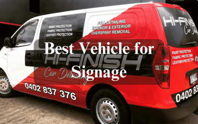 What Is the Best Vehicle for Signage? A Complete Guide