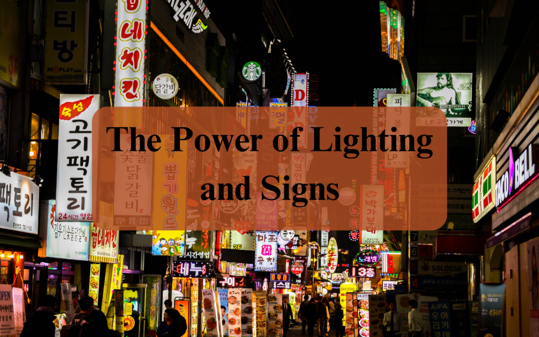 The Power of Lighting and Signs: Create Stunning Displays