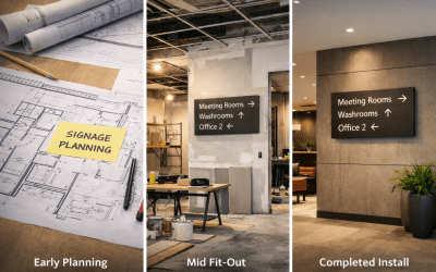 Why signage should be specified early