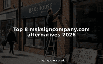Top 8 msksigncompany.com alternatives 2026