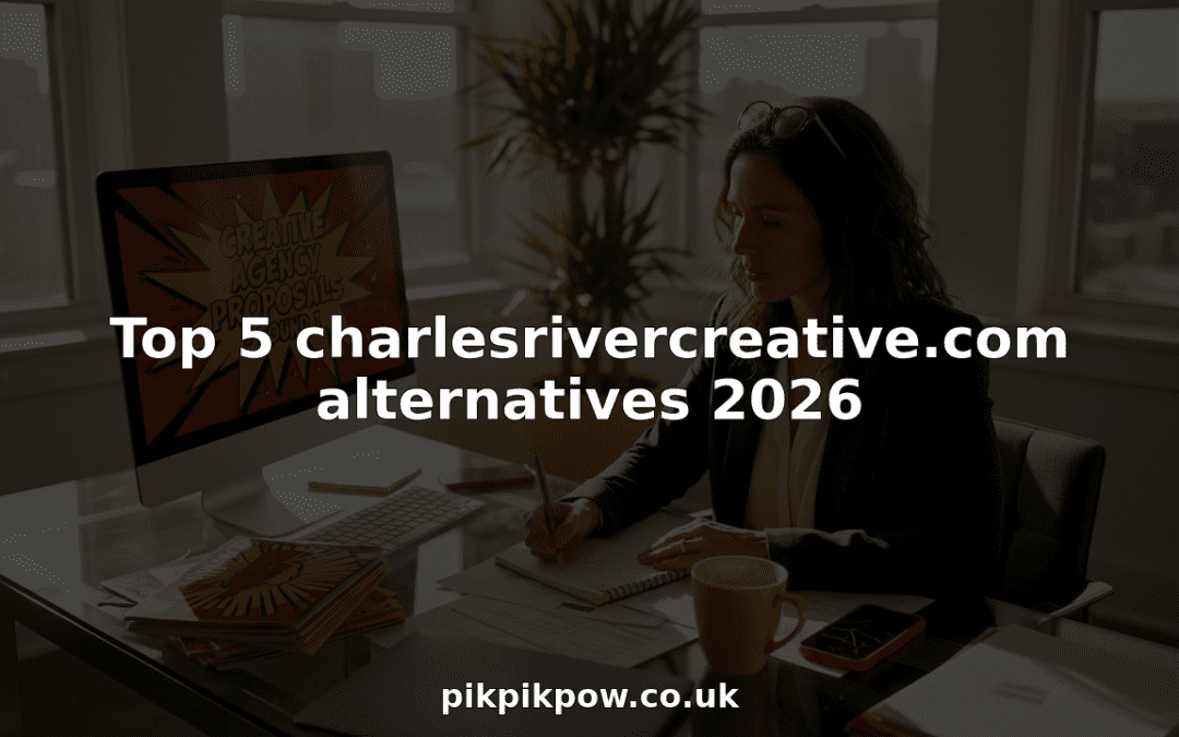 Business owner reviewing creative agency proposals
